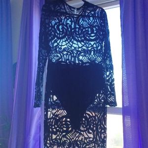 GS Loves Me(now Asoph)  2x Lace Body Con Club Dress